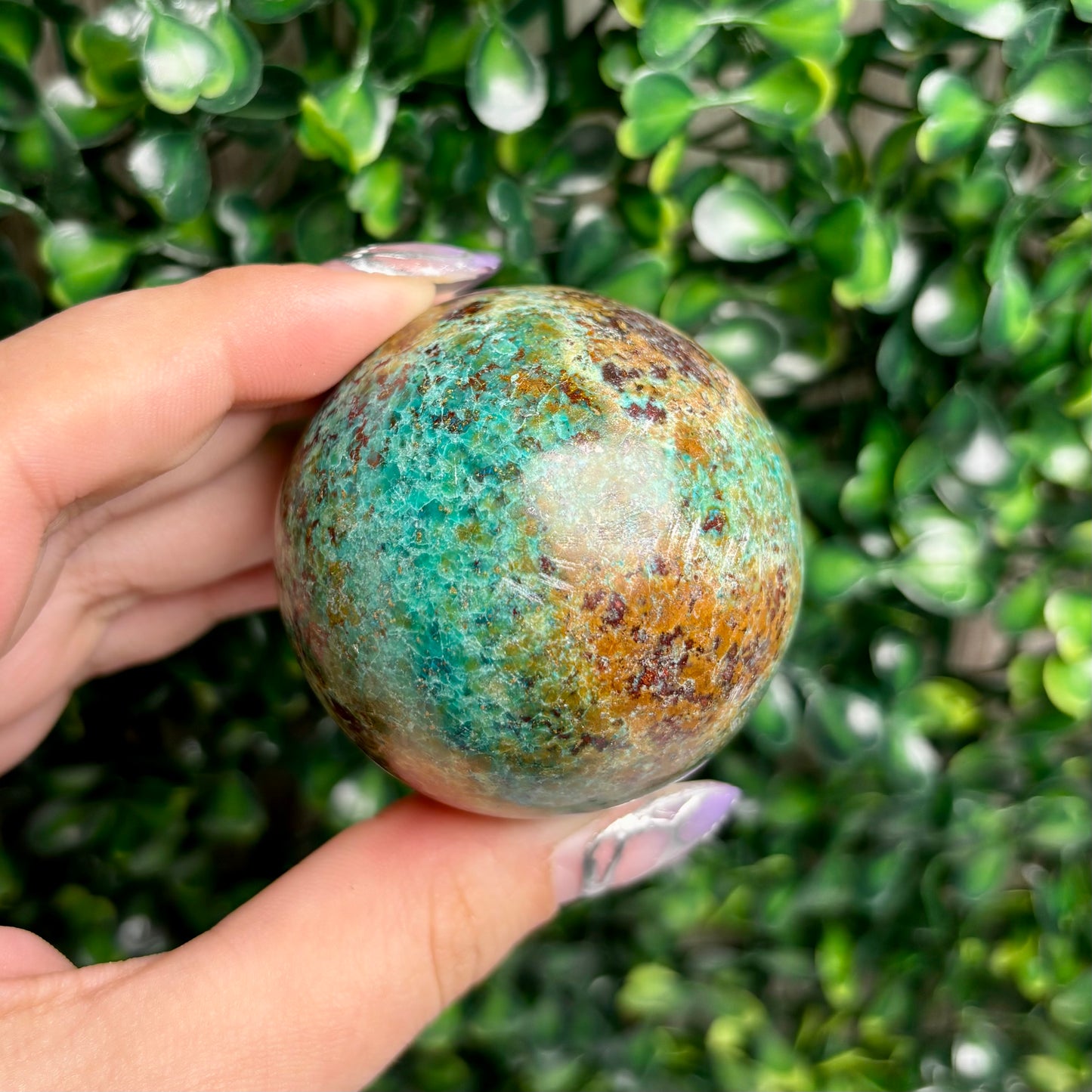 CHRYSOCOLLA SPHERES