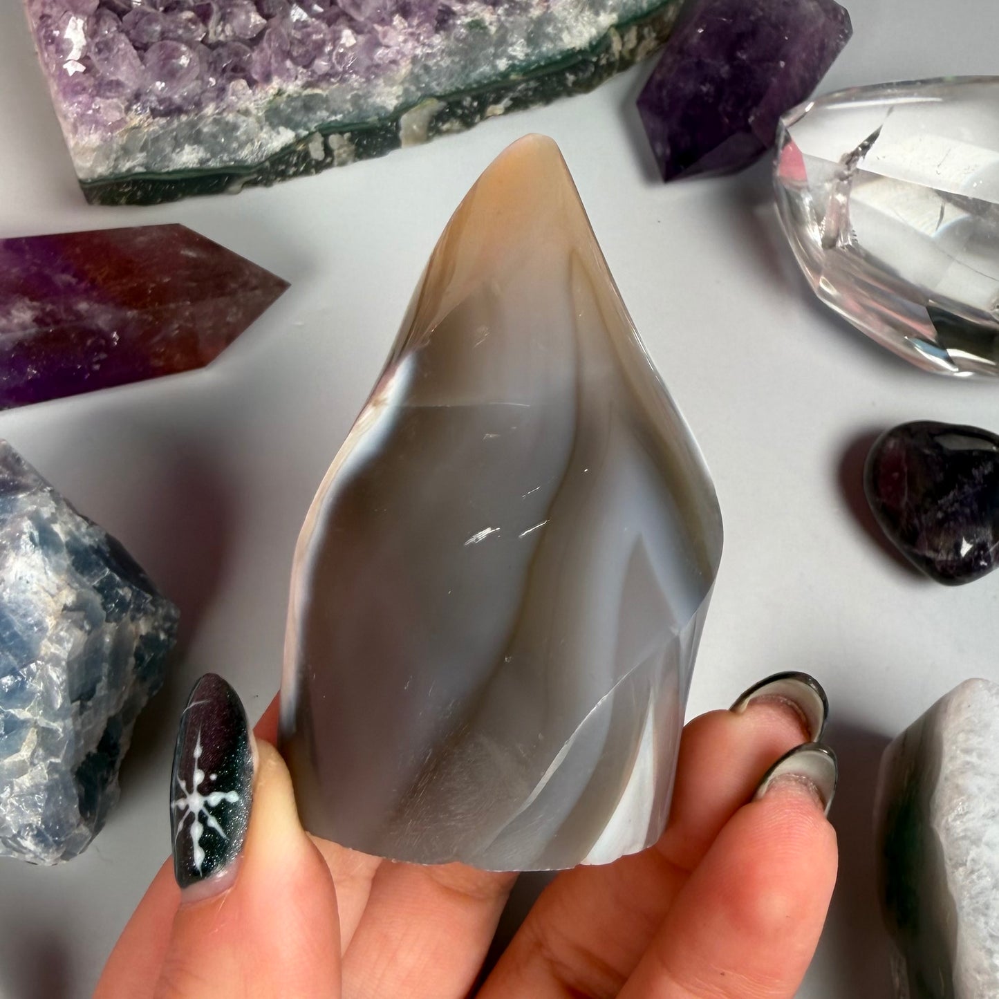 ORCA AGATE FLAME