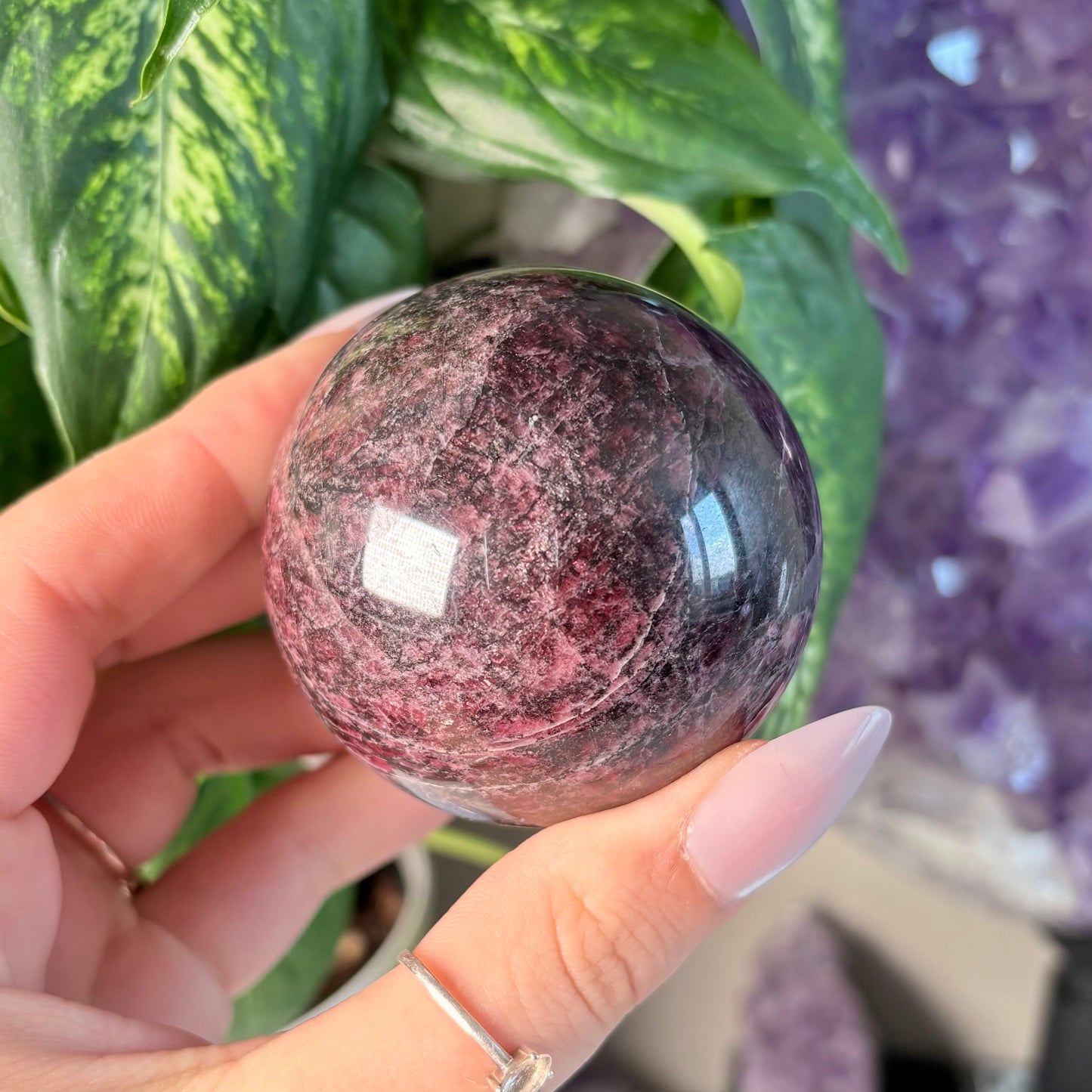 RHODONITE SPHERE