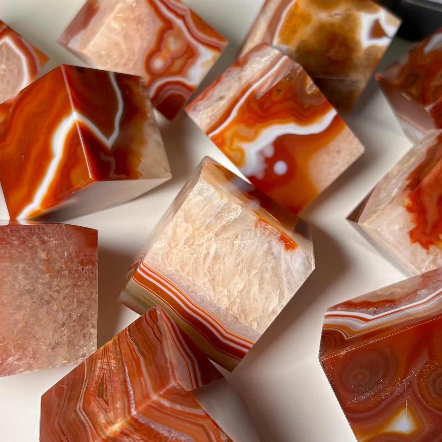 CARNELIAN CUBES