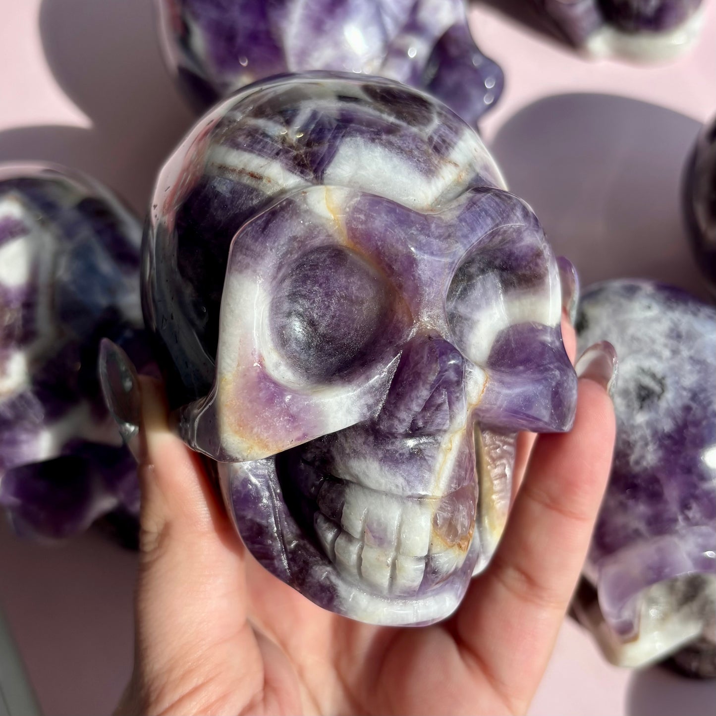 AMETHYST SKULLS