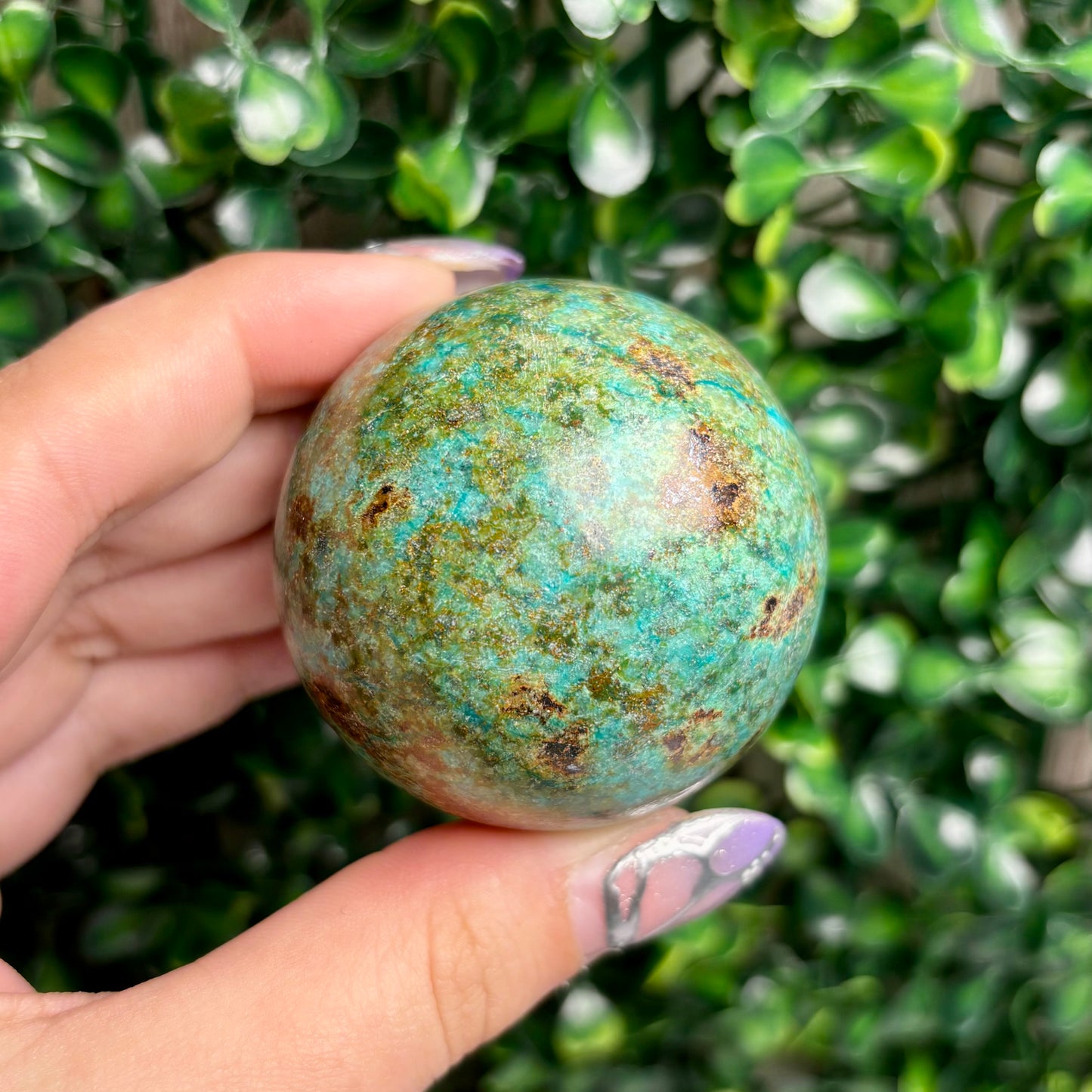 CHRYSOCOLLA SPHERES