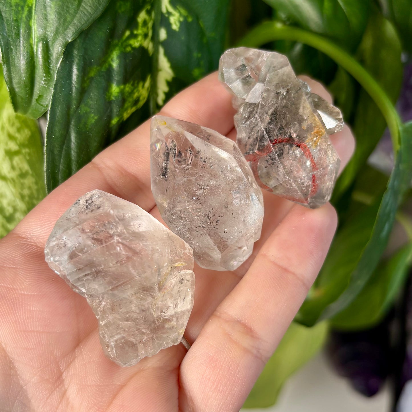 GARDEN QUARTZ ENHYDROS