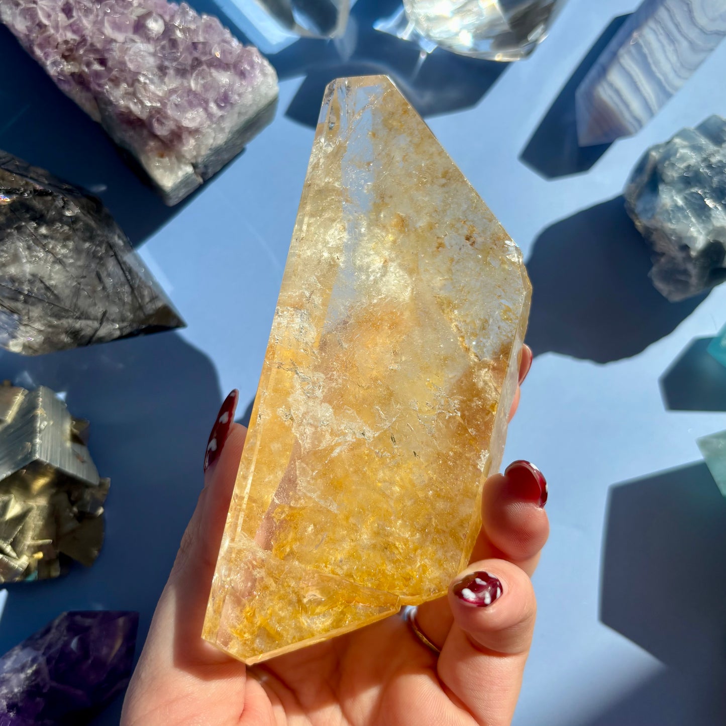 GOLDEN HEALER QUARTZ FREEFORMS