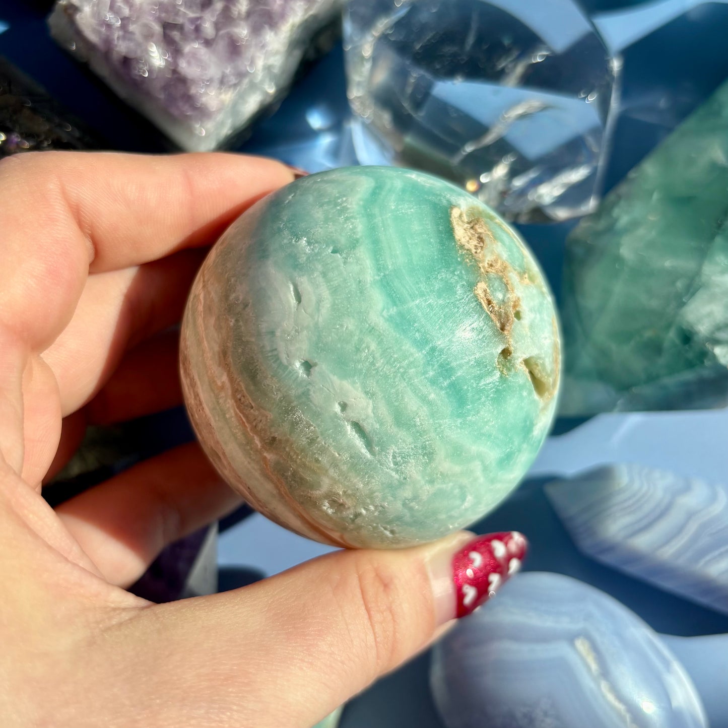 CARIBBEAN CALCITE SPHERES