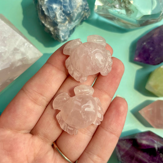 ROSE QUARTZ CRAB