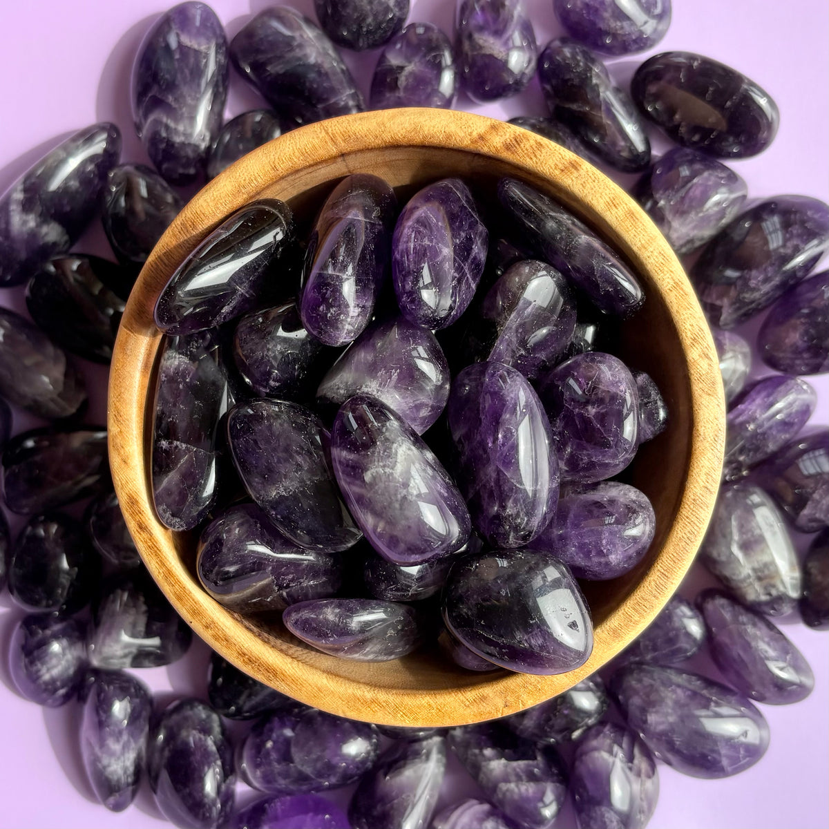 DARK AMETHYST TUMBLE