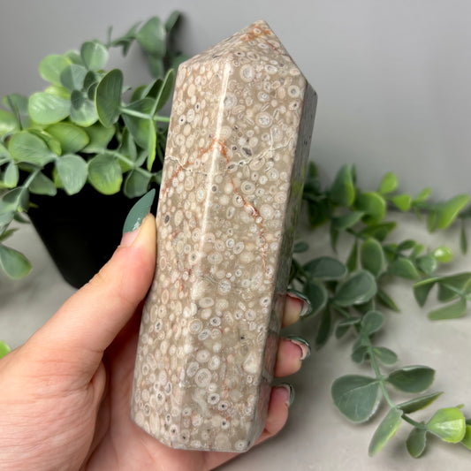LEOPARDSKIN JASPER TOWER