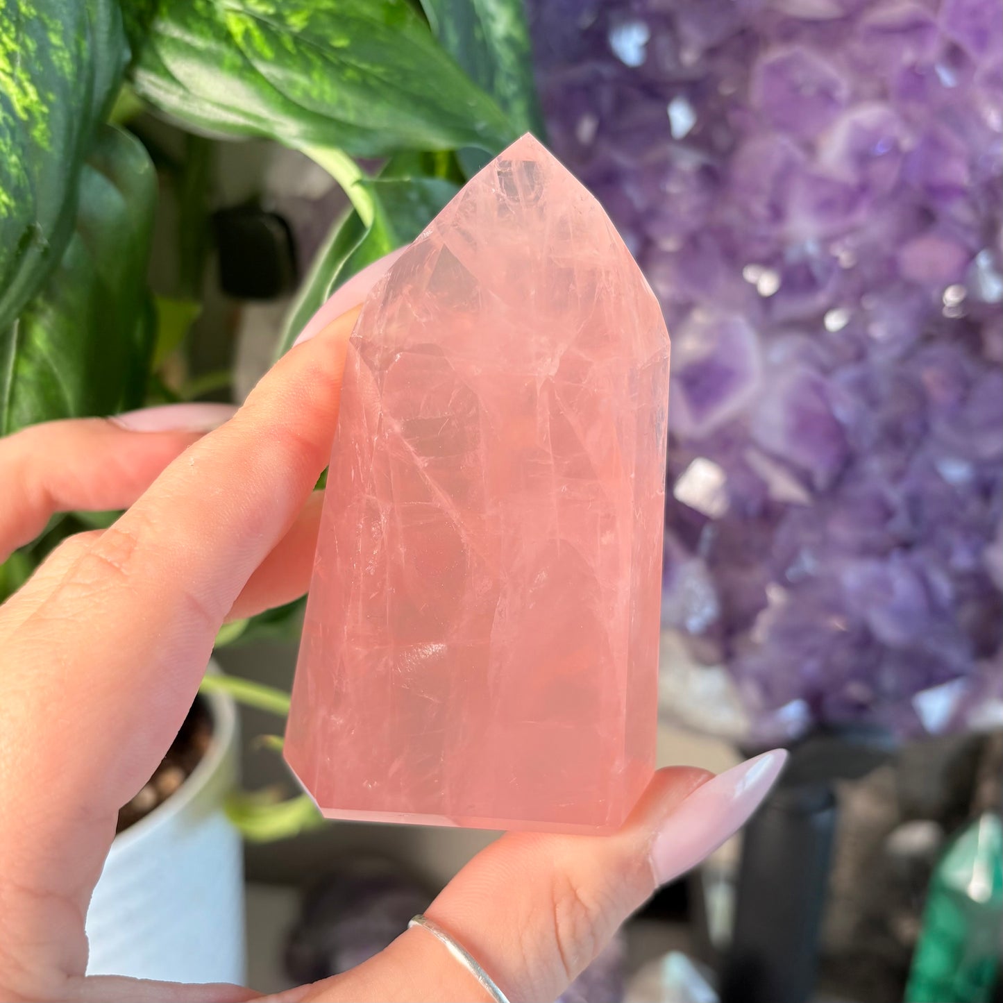 ROSE QUARTZ TOWER - HIGH QUALITY