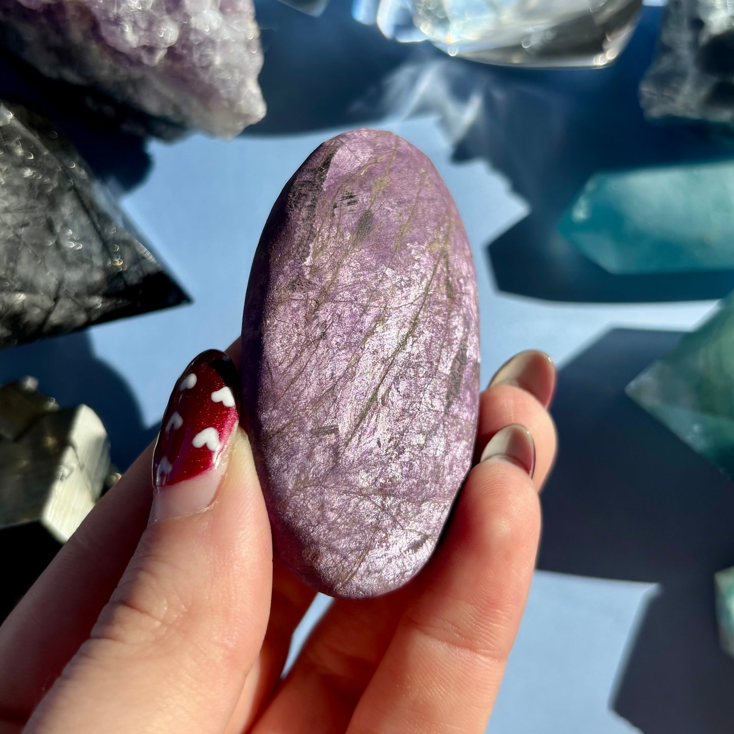 PURPURITE PALMSTONES