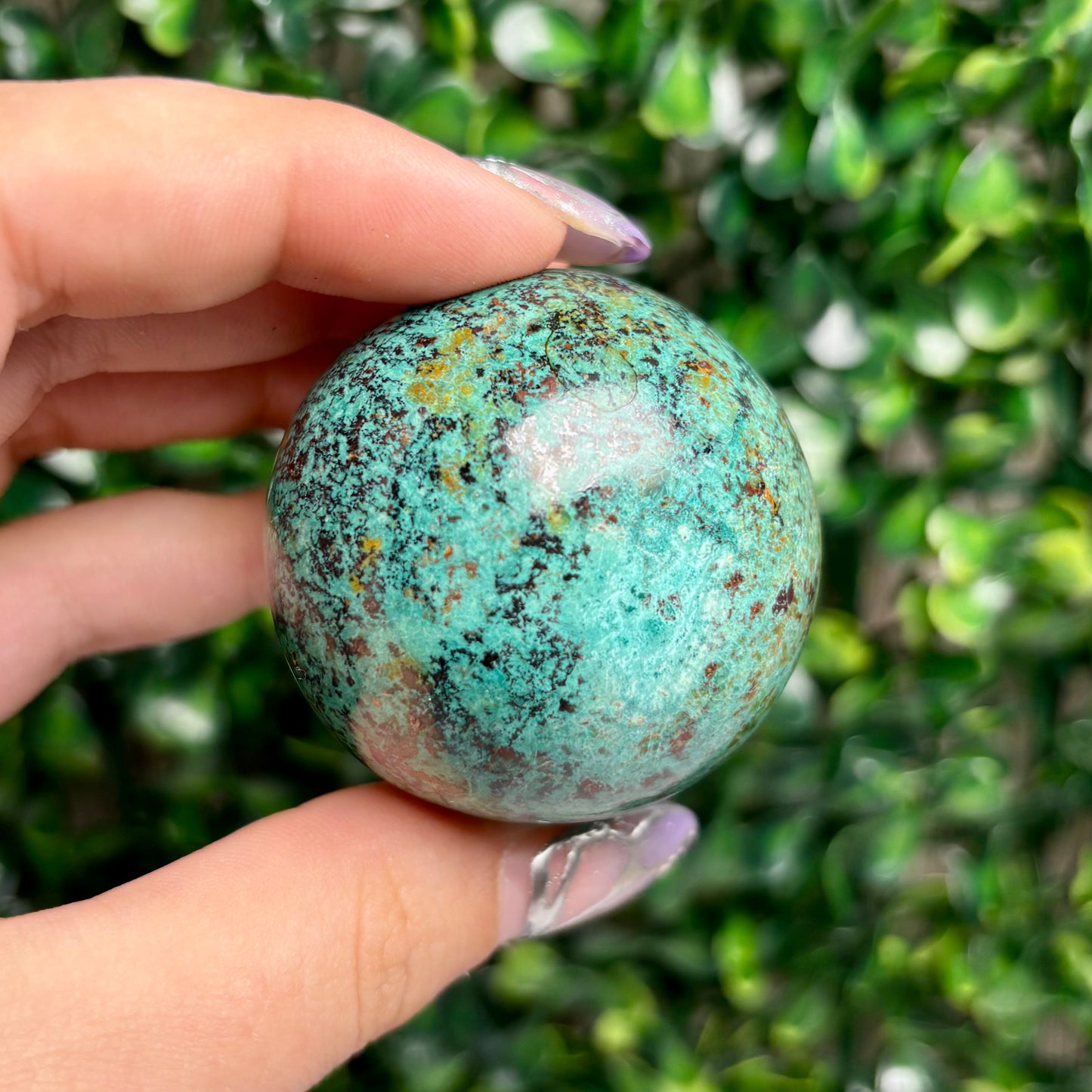 CHRYSOCOLLA SPHERES