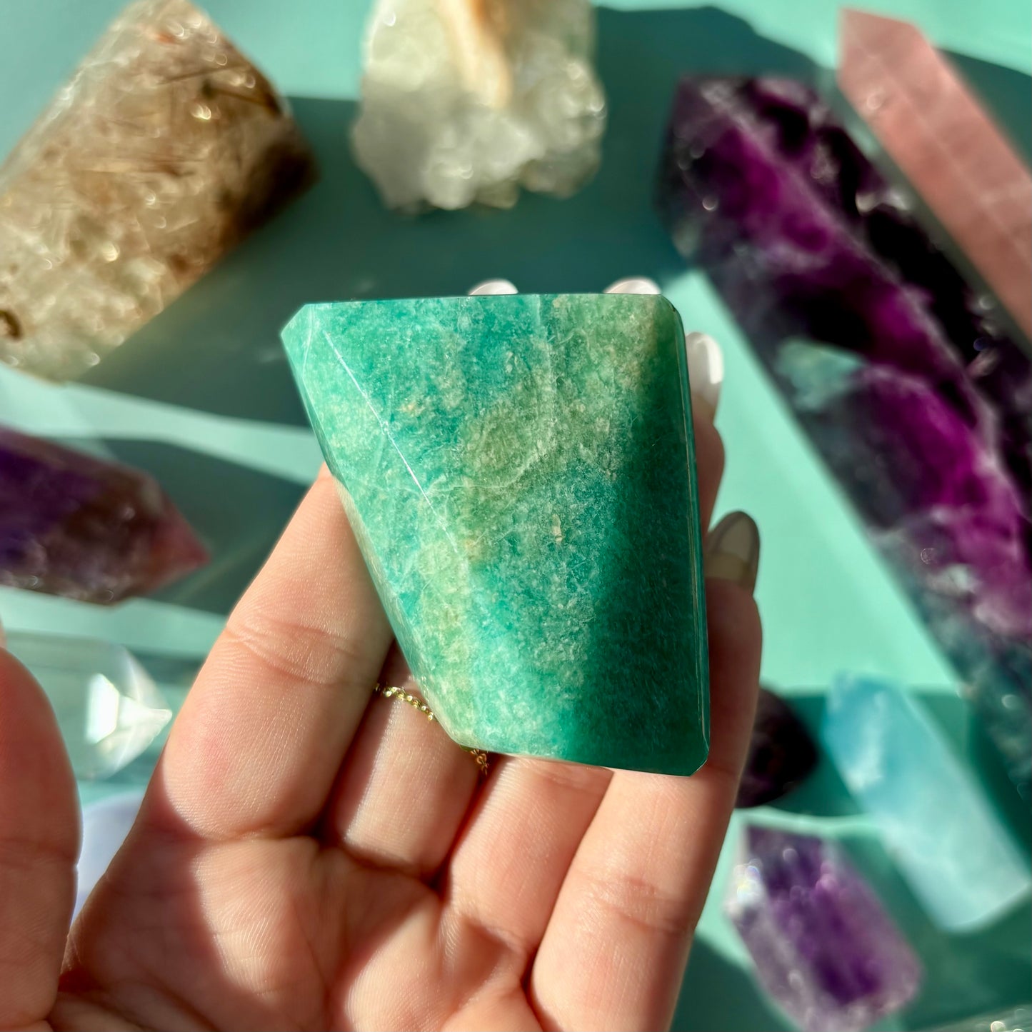 AMAZONITE FREEFORMS