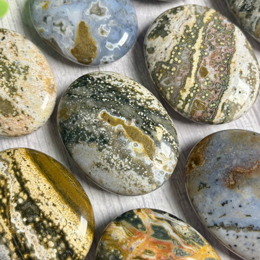 OCEAN JASPER PALMSTONES