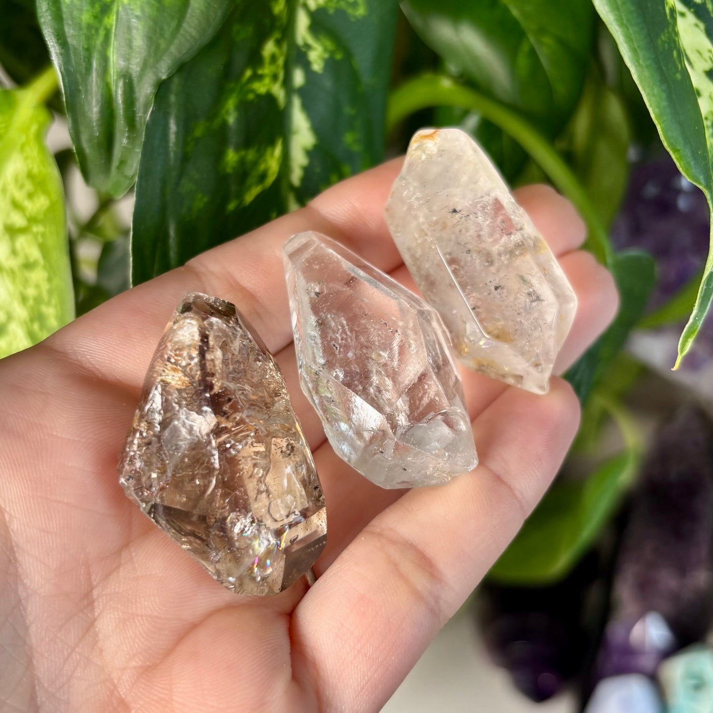GARDEN QUARTZ ENHYDROS