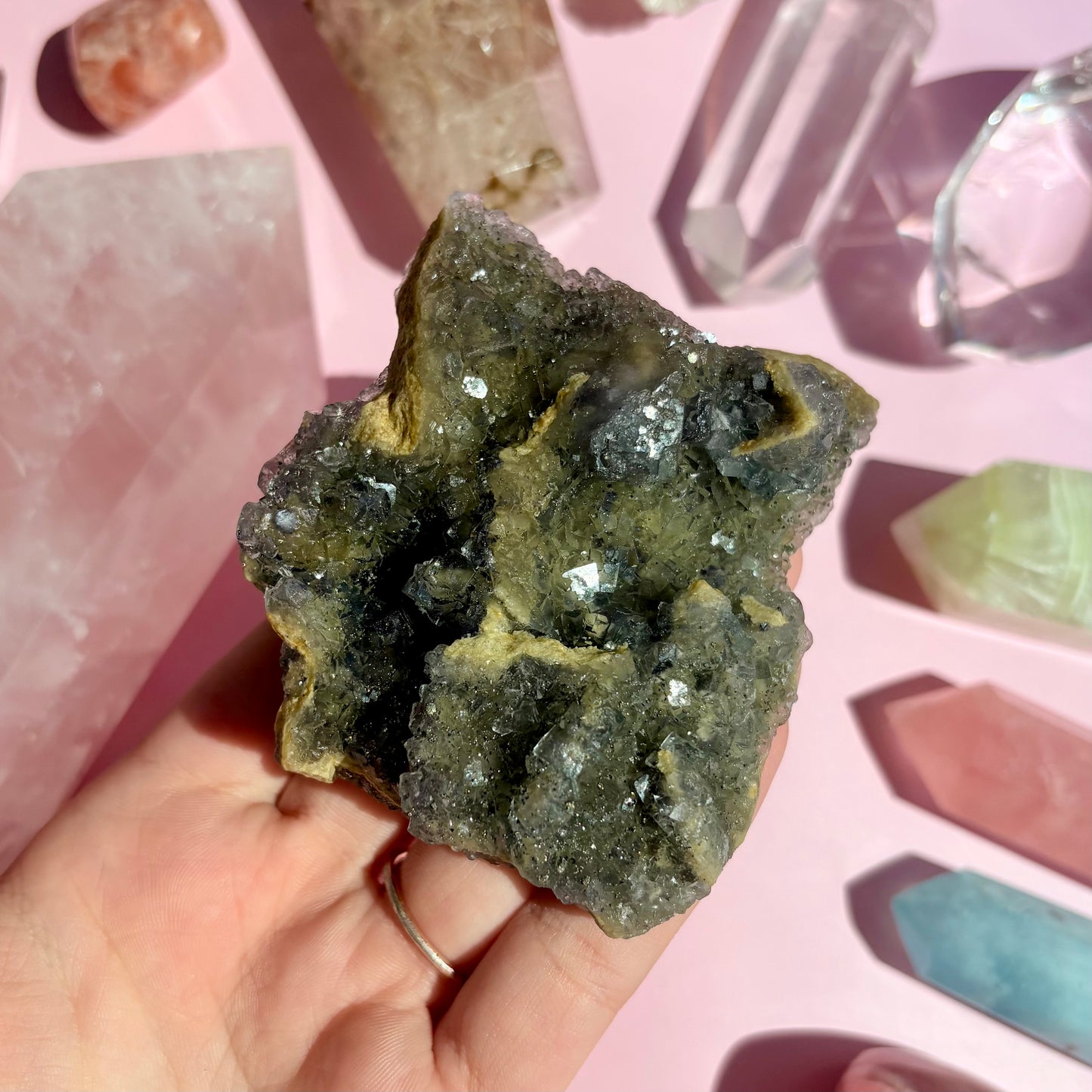 FLUORITE/PYRITE SPECIMEN