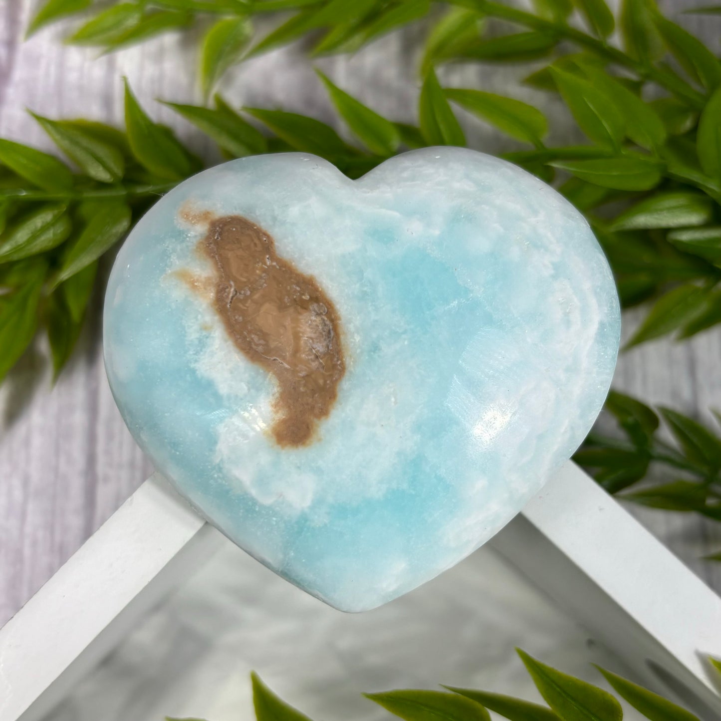 CARIBBEAN CALCITE HEART