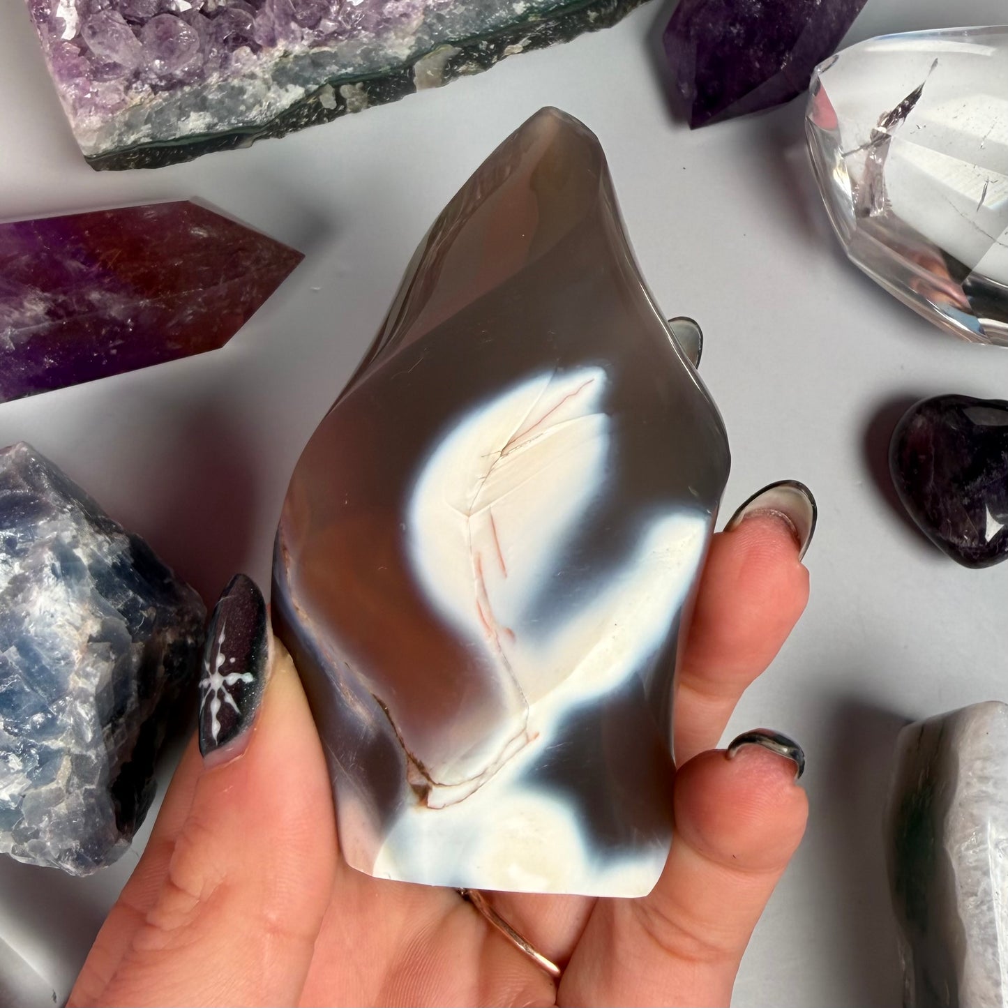 ORCA AGATE FLAME
