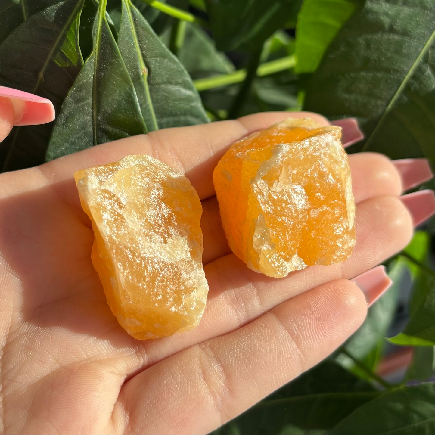 ORANGE CALCITE (RAW) 🍊