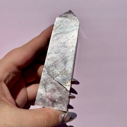PURPLE MICA/LEPIDOLITE TOWERS