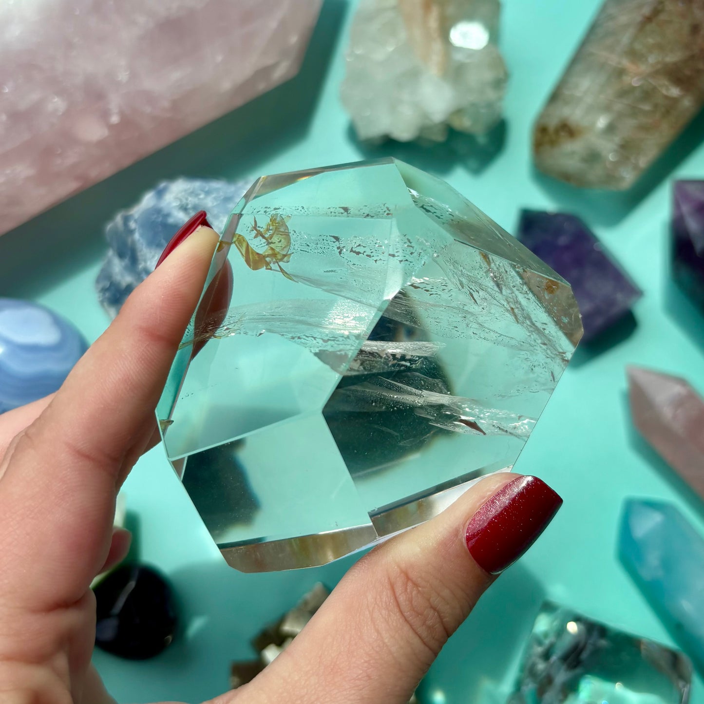 CLEAR QUARTZ FREEFORMS