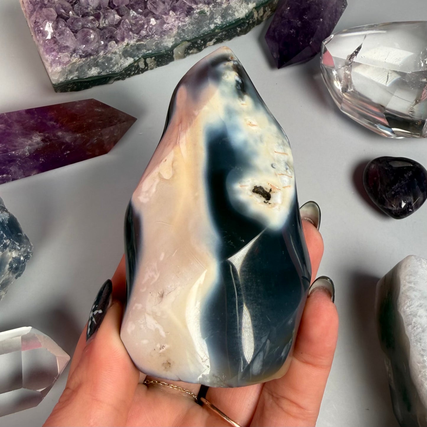ORCA AGATE FLAME