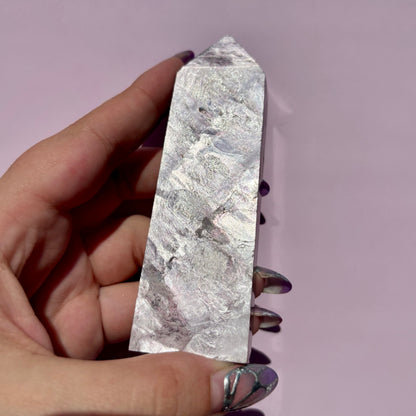 PURPLE MICA/LEPIDOLITE TOWERS