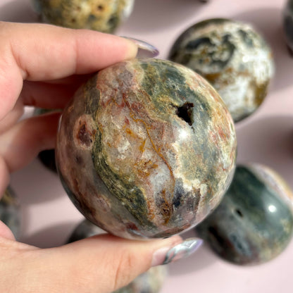 SEA JASPER SPHERES