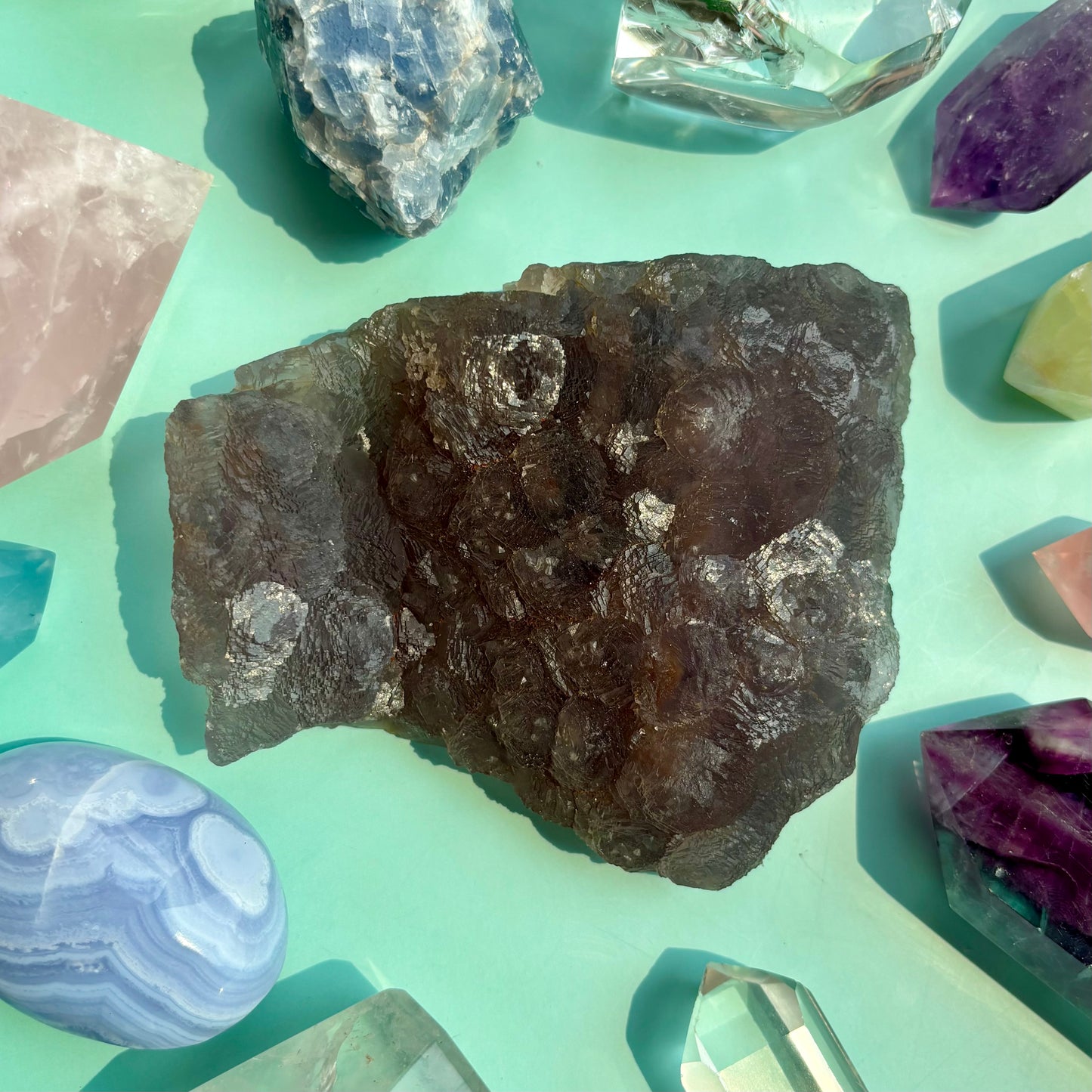 RAW FLUORITE SPECIMENS