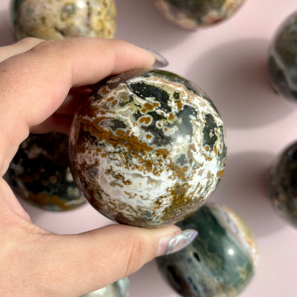 SEA JASPER SPHERES