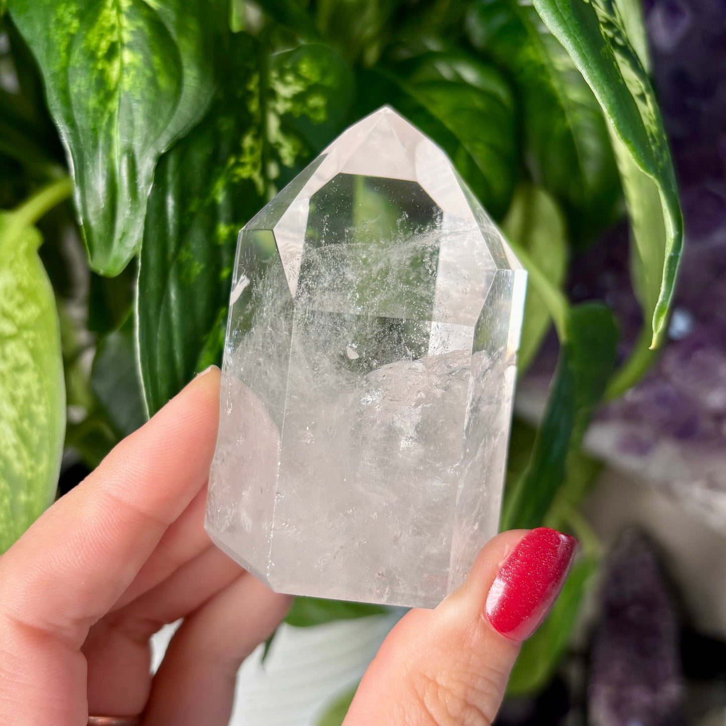 CLEAR QUARTZ TOWERS