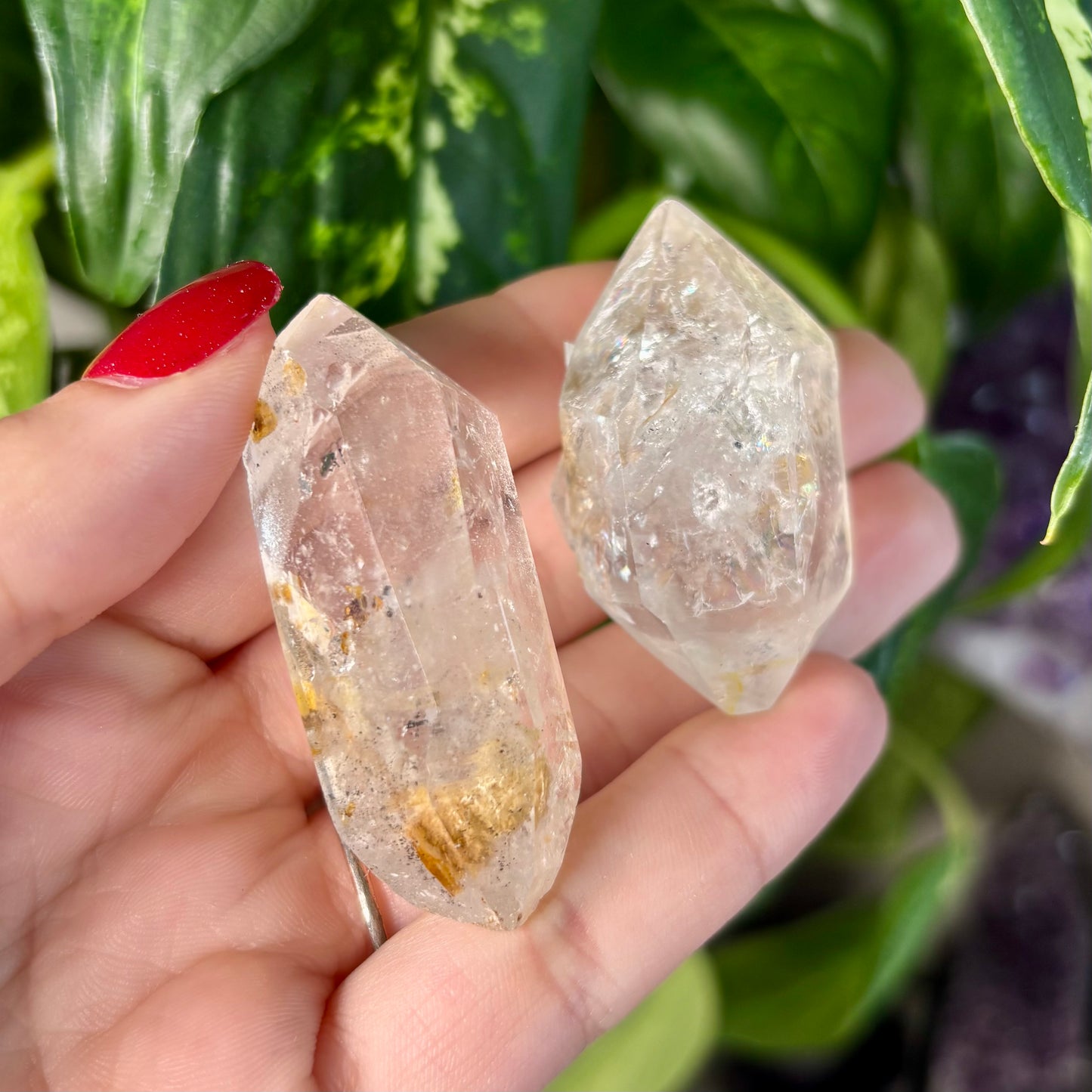 GARDEN QUARTZ ENHYDROS