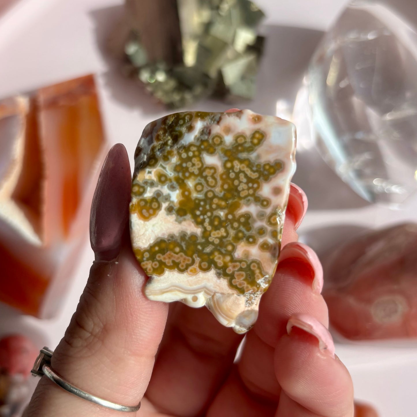 OCEAN JASPER FREEFORMS