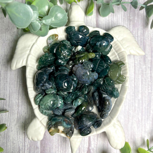 MOSS AGATE CRAB