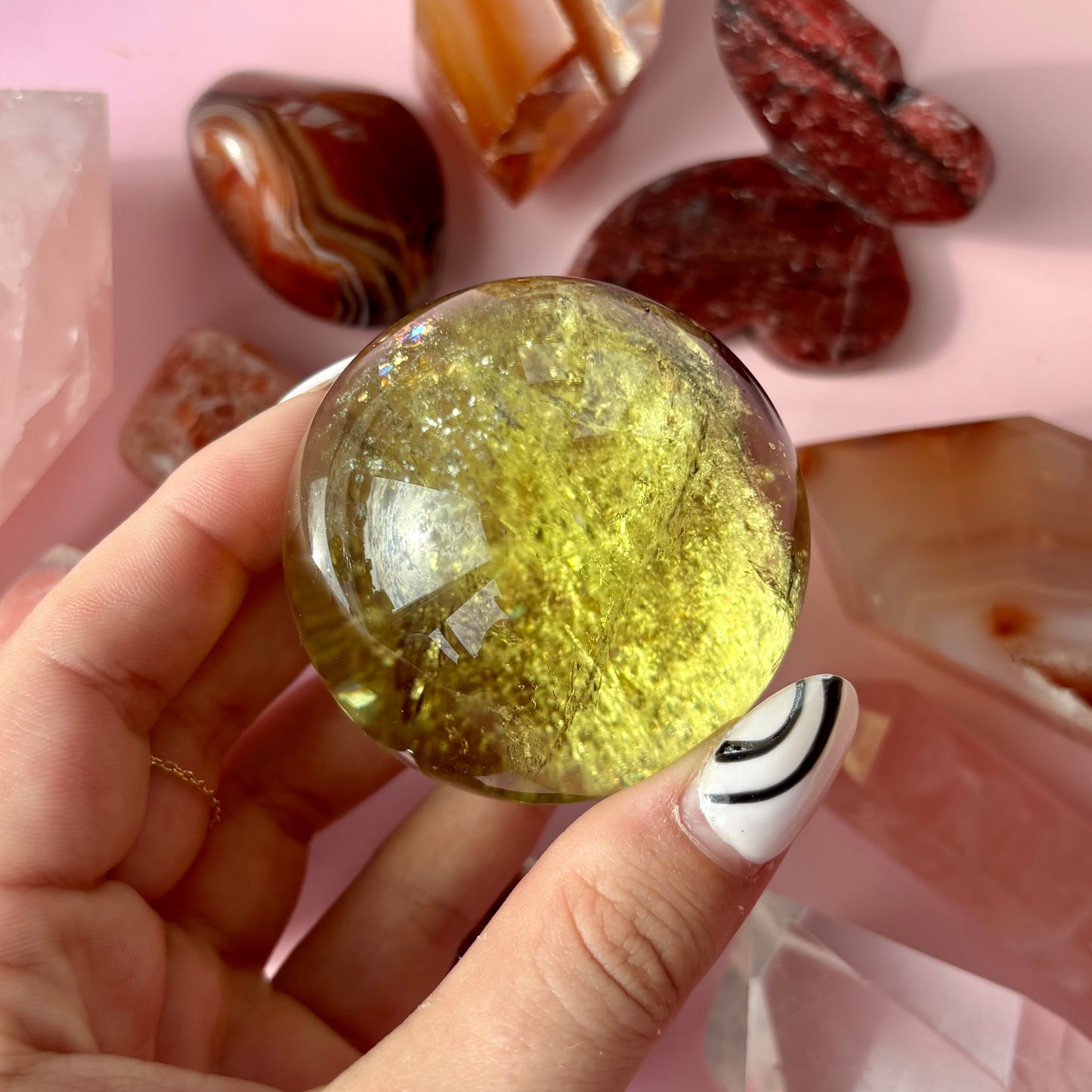 CITRINE SPHERES (HTA)