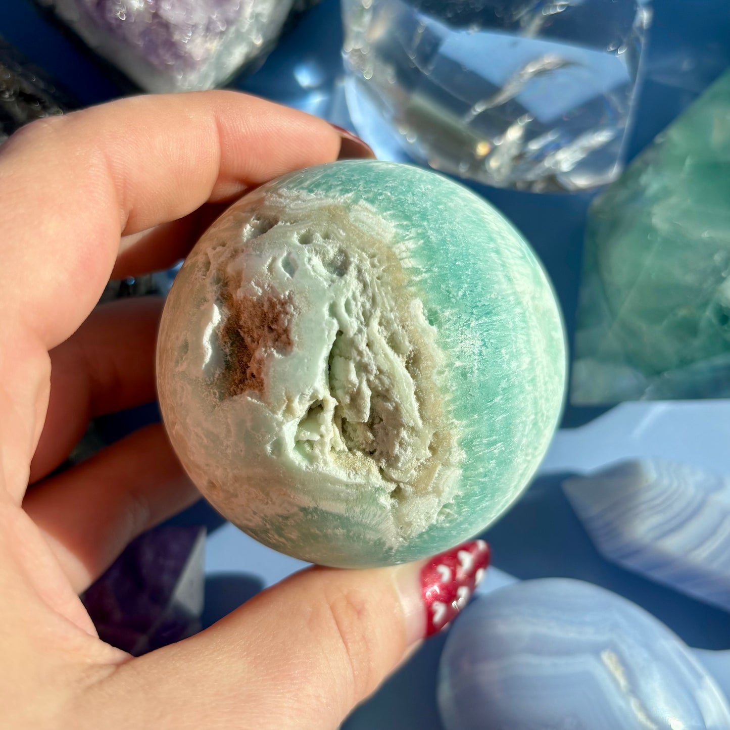 CARIBBEAN CALCITE SPHERES