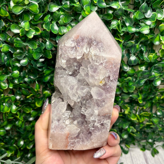 PINK AMETHYST TOWER - 295