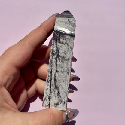 PURPLE MICA/LEPIDOLITE TOWERS