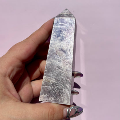 PURPLE MICA/LEPIDOLITE TOWERS