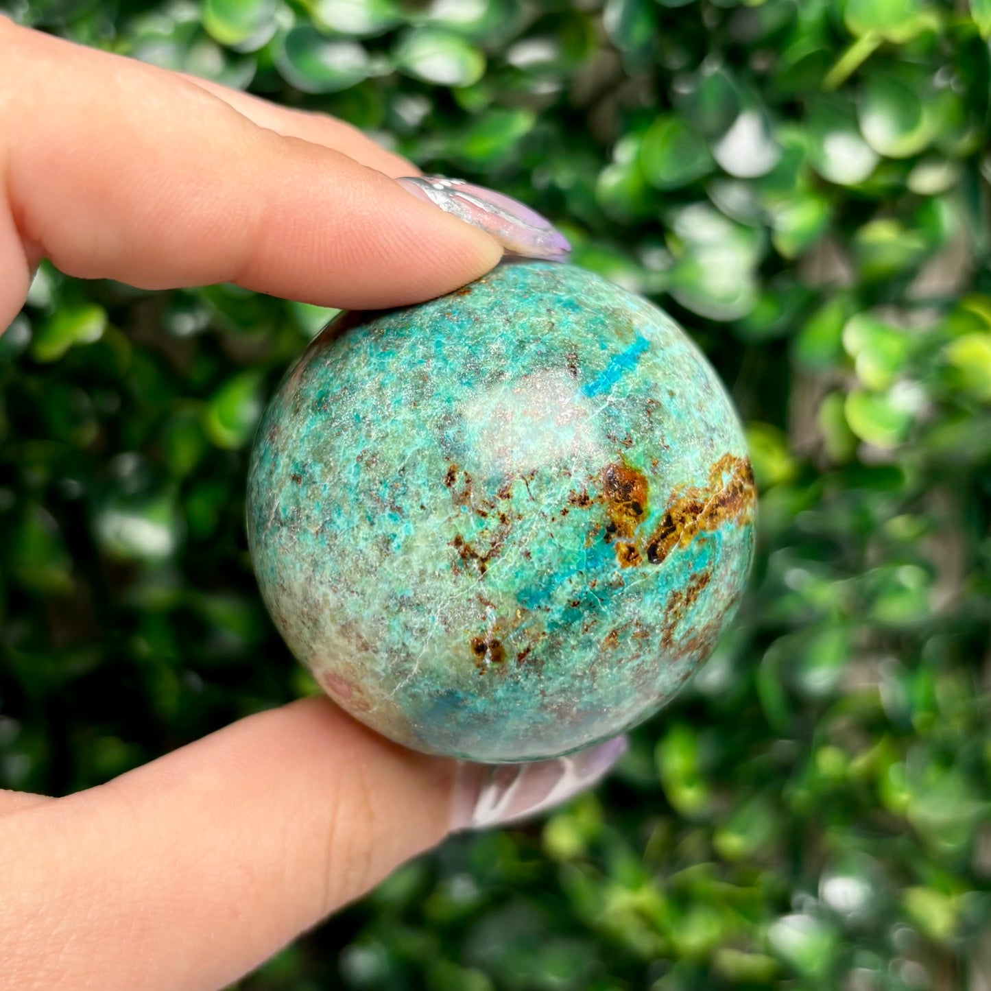 CHRYSOCOLLA SPHERES