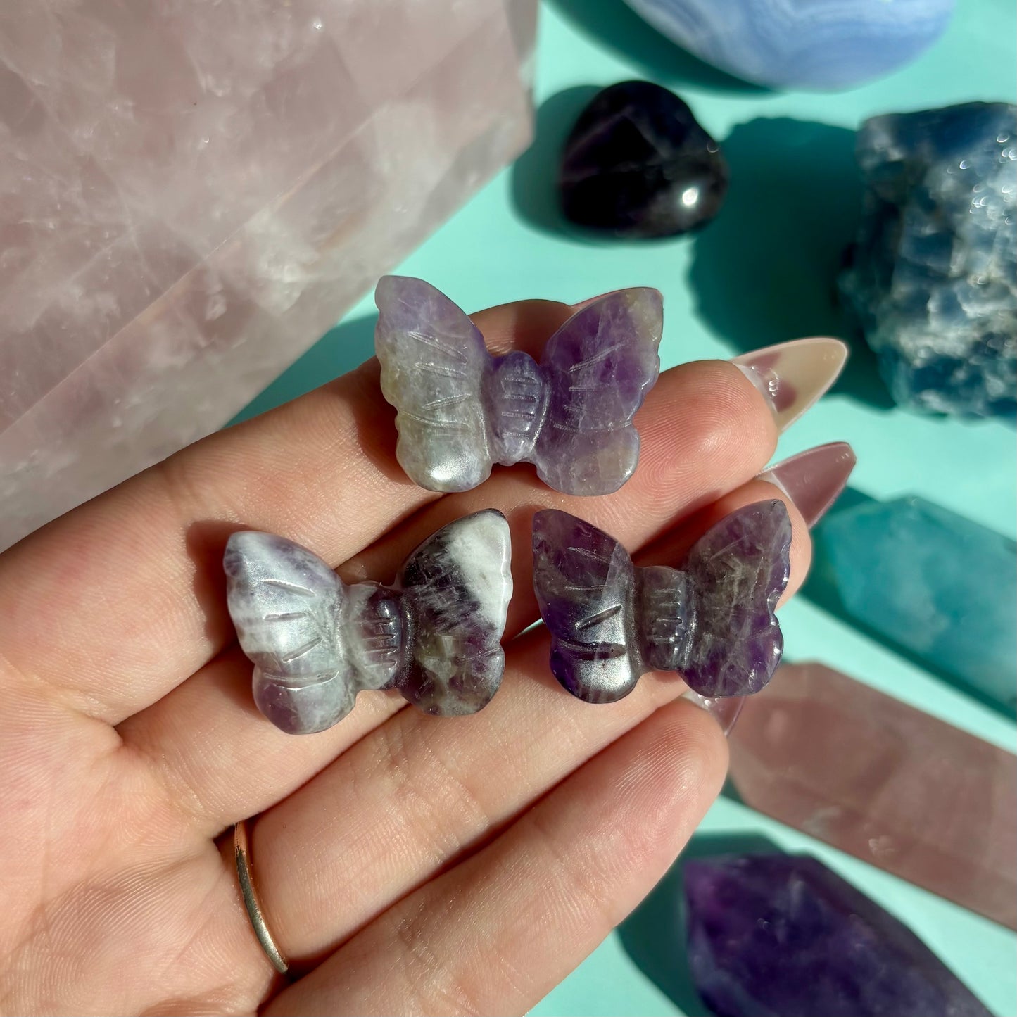 AMETHYST BUTTERFLY - MINI