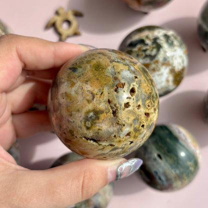 SEA JASPER SPHERES