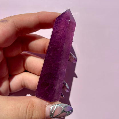 PURPLE FLUORITE TOWERS