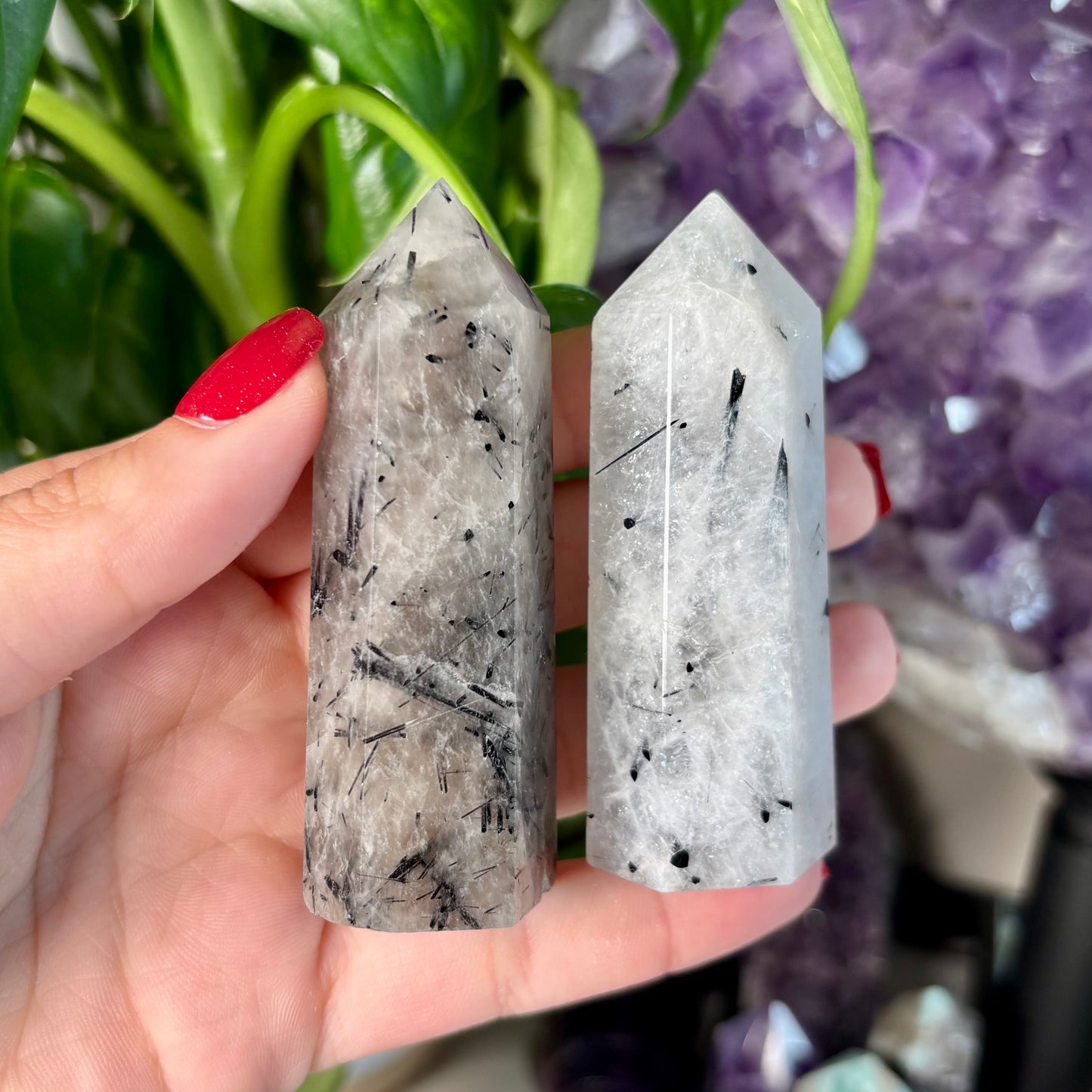 TOURMALATED QUARTZ TOWERS