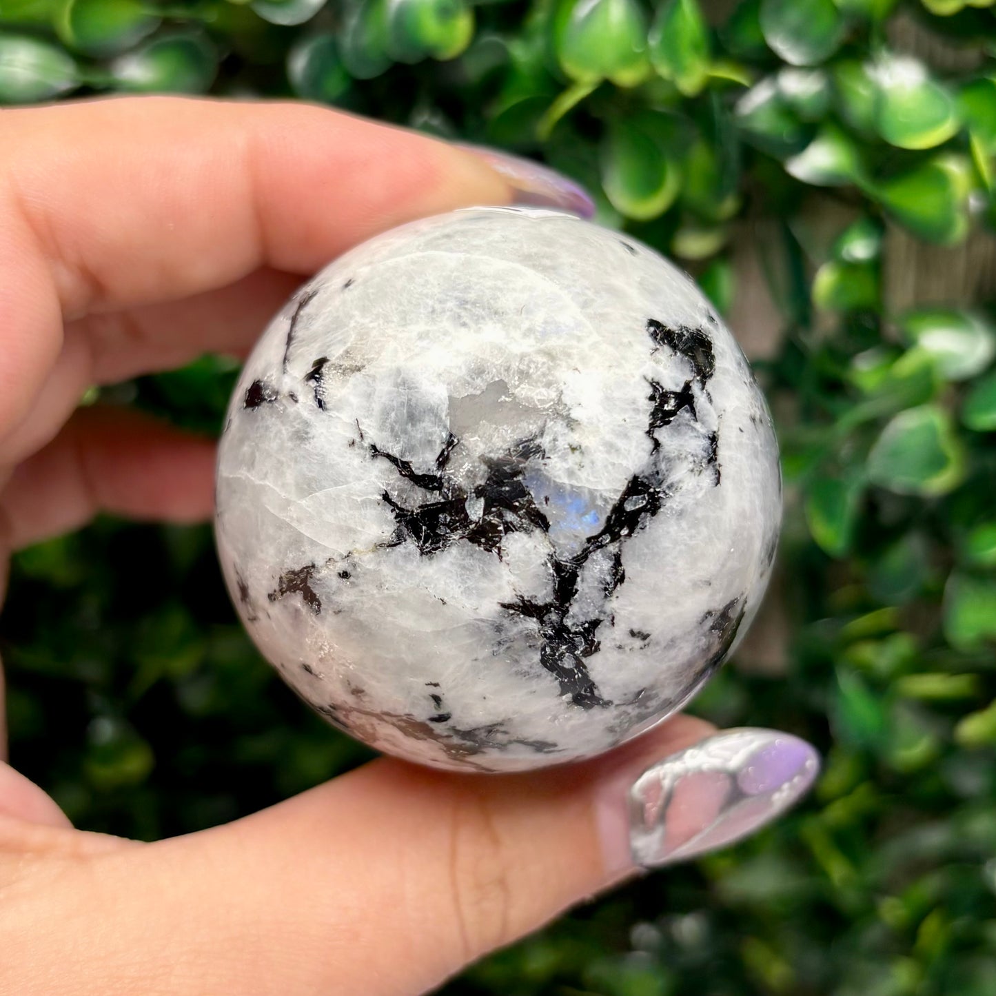 RAINBOW MOONSTONE SPHERES