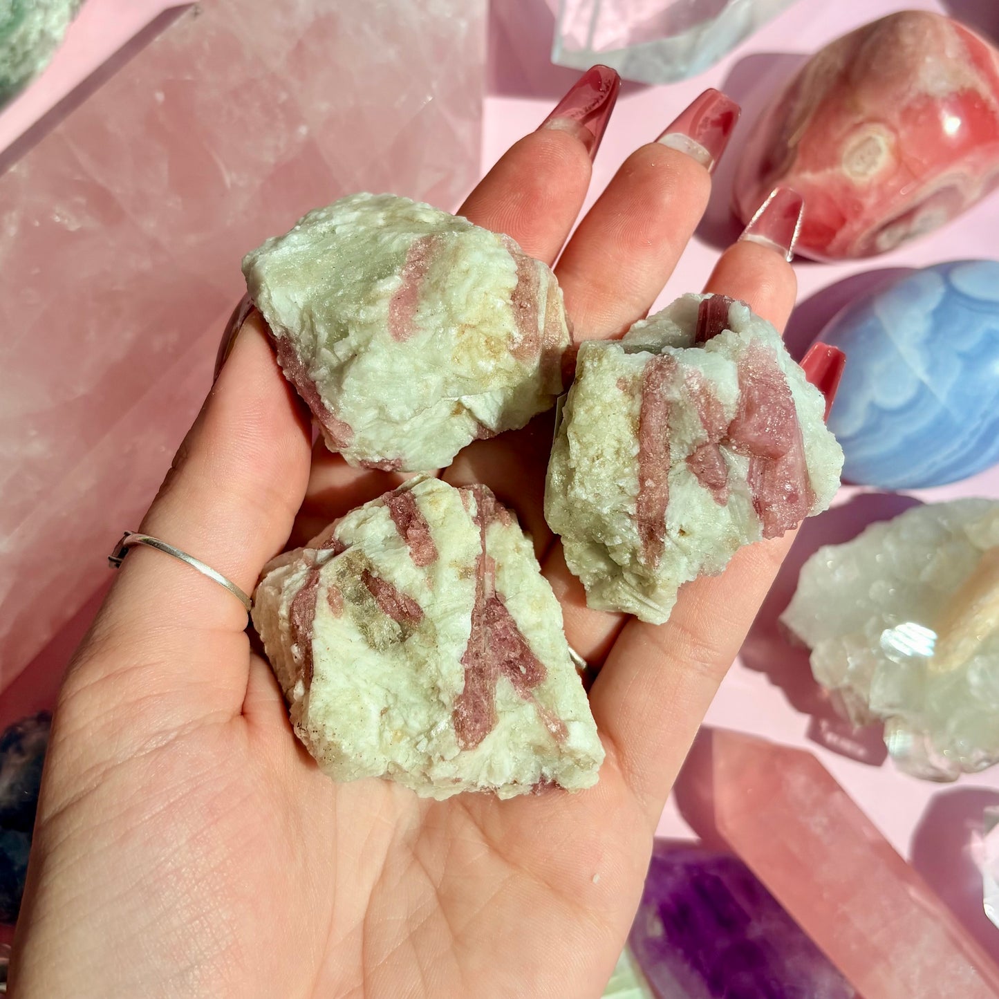 PINK TOURMALINE (RAW)
