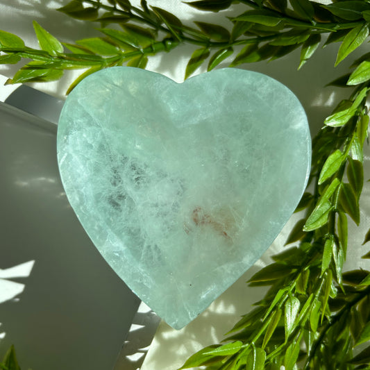 FLUORITE HEART BOWLS