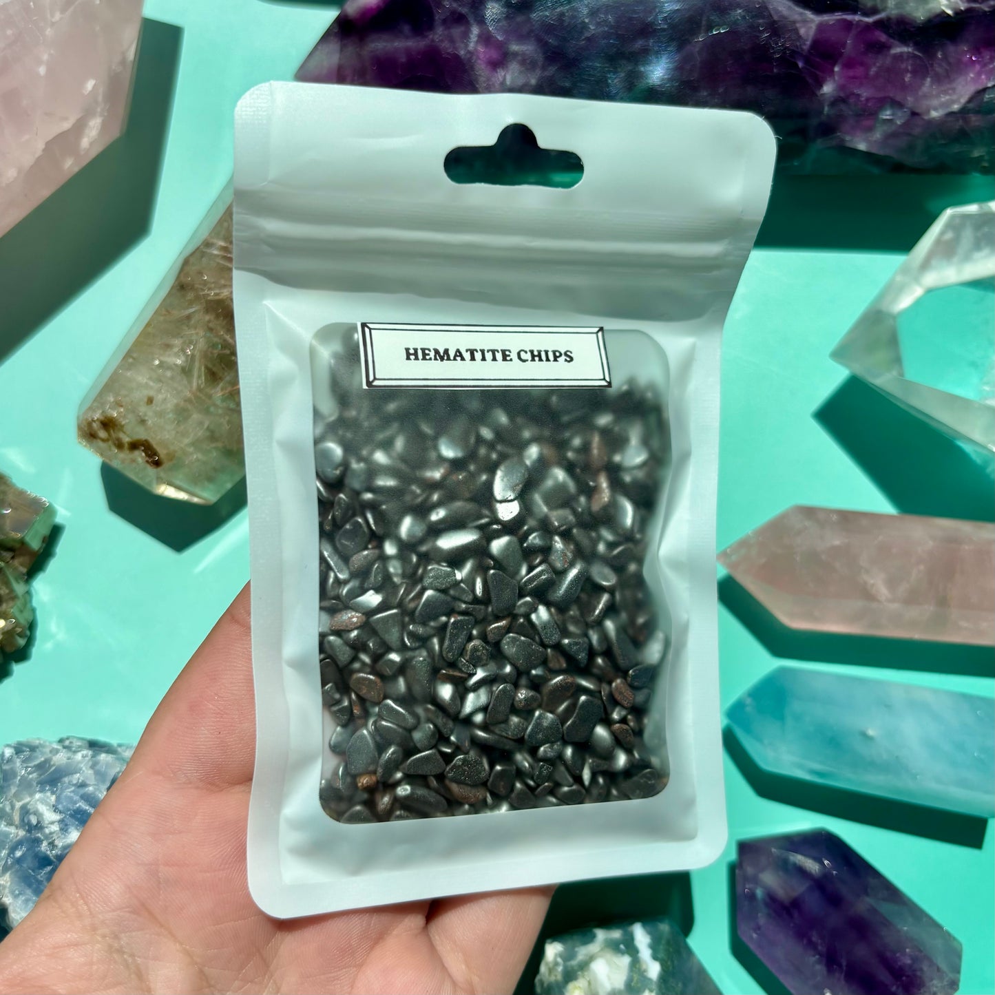HEMATITE CHIPS - (100g)