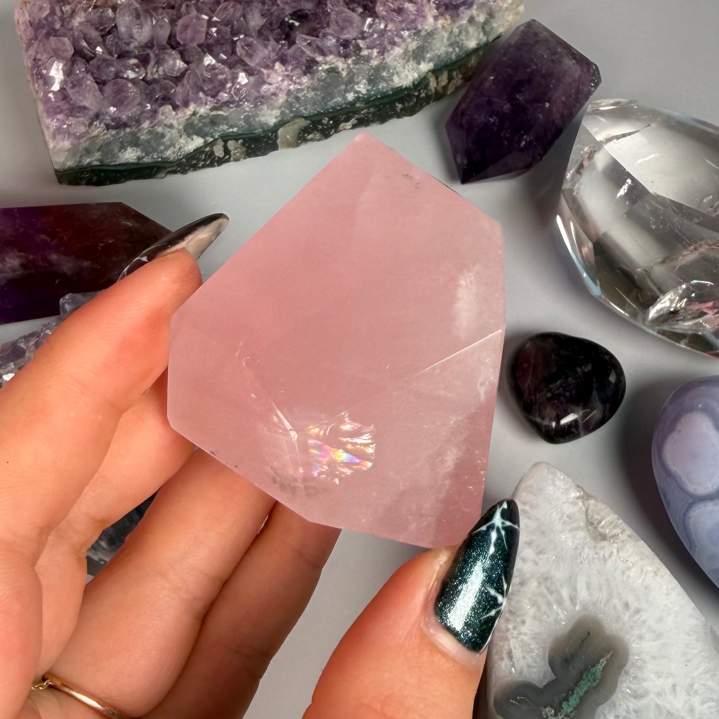 ROSE QUARTZ FREEFORM