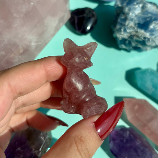 STRAWBERRY QUARTZ FOX