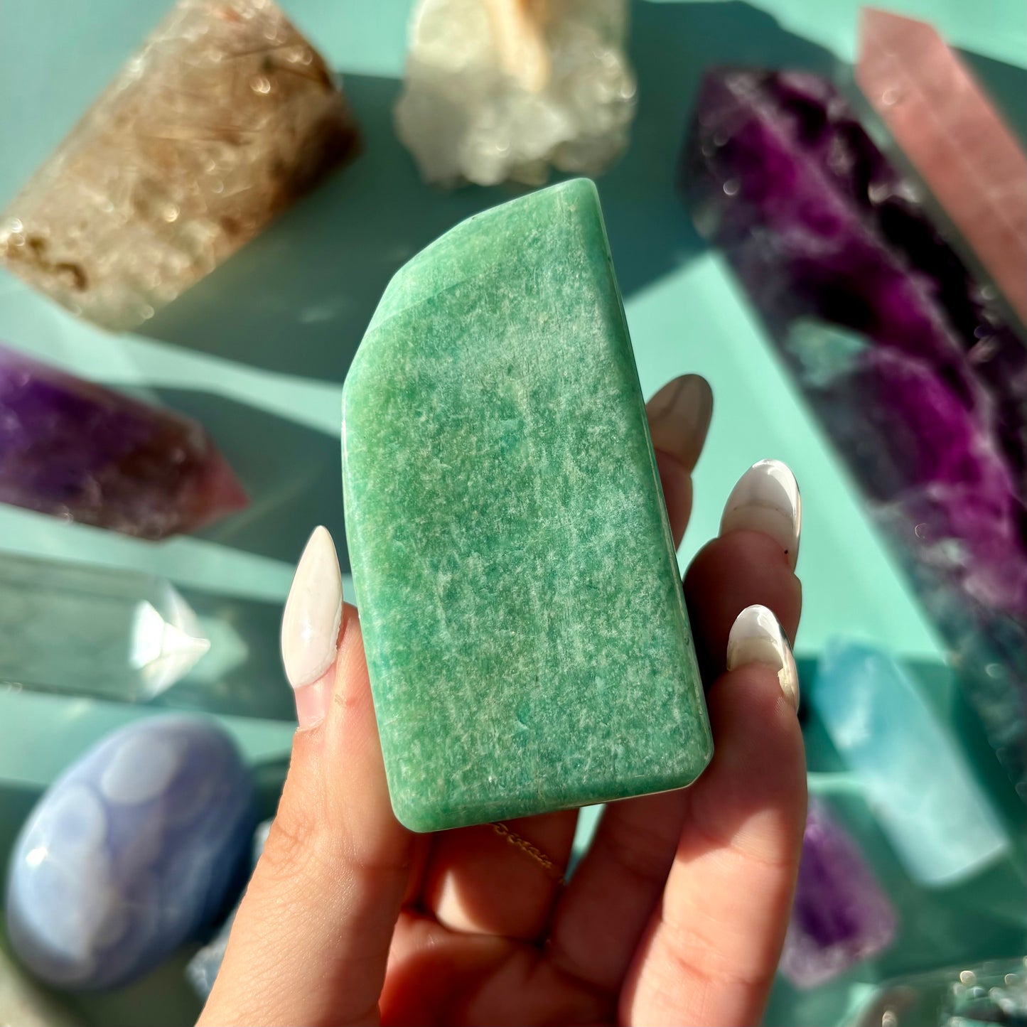 AMAZONITE FREEFORMS